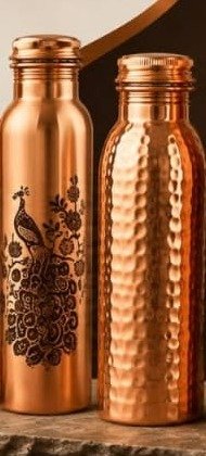 Engraved bottle close-up